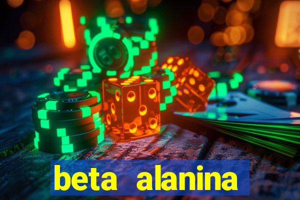 beta alanina aumenta a pressao